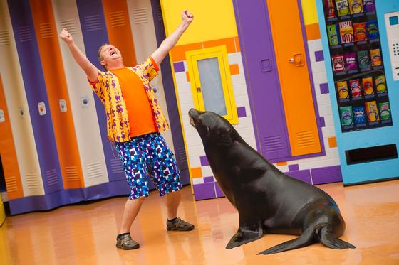 Clyde and Seamore's Sea Lion High photo, from ThemeParkInsider.com